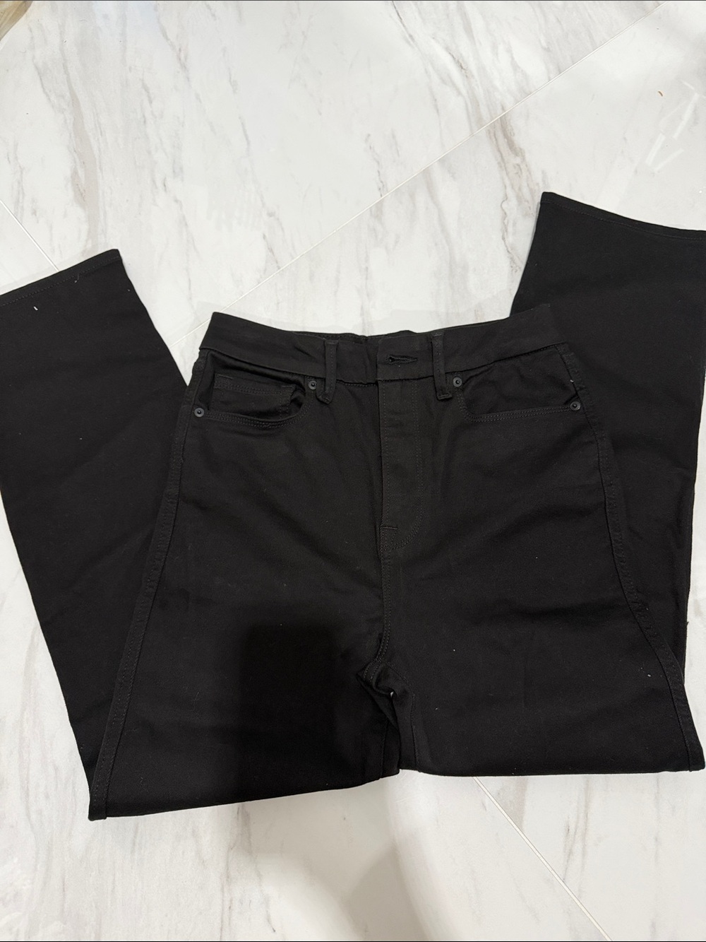 Good American Straight Black Men's Jeans